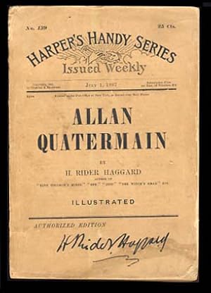 Imagen del vendedor de Allan Quatermain: Being an Account of His Further Adventures and Discoveries in Company with Sir Henry Curtis, Bart., Commander John Good, R.N. and One Umslopogaas a la venta por Parigi Books, Vintage and Rare