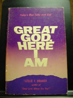 Seller image for GREAT GOD HERE I AM for sale by The Book Abyss
