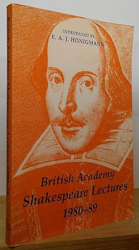 Bild des Verkufers fr British Academy Shakespeare Lectures 1980-89 zum Verkauf von Stephen Peterson, Bookseller