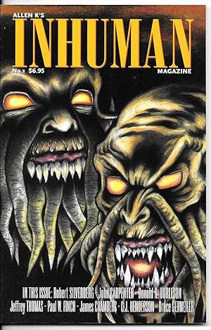 Immagine del venditore per Allen K's Inhuman Magazine #1 venduto da Dark Hollow Books, Member NHABA, IOBA