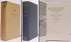 Seller image for Five Hundred Years of Chaucer Criticism and Allusion, 1357-1900 : Volume 2 for sale by John W. Doull, Bookseller