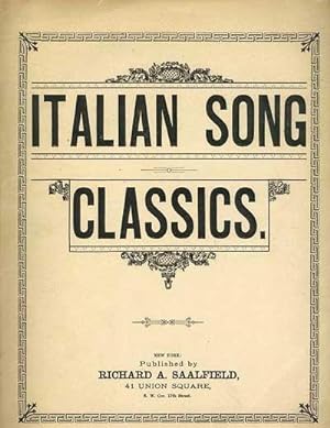 ITALIAN SONG CLASSICS.