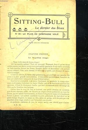 Seller image for SITTING BULL N 36 LE PLAN DE CAMPAGNE VOLE. for sale by Le-Livre