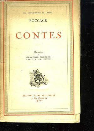 Bild des Verkufers fr CONTES. zum Verkauf von Le-Livre