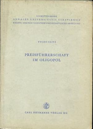 PREISFÜHRERSCHAFT IM OLIGOPOL.