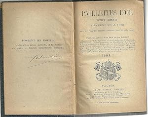 PAILLETTES D'OR. Recueil Complet. Années 1868 - 1879.