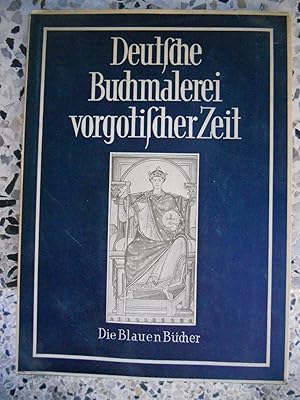 Imagen del vendedor de Deutsche Buchmalerei vorgotischer Zeit a la venta por Frederic Delbos