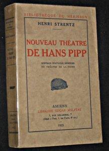 Immagine del venditore per Nouveau thtre de Hans Pipp, nouveaux spectacles modernes du thtre de la foire venduto da Abraxas-libris