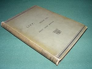 Bild des Verkufers fr LIVY BOOK XXI zum Verkauf von Rothwell & Dunworth (ABA, ILAB)