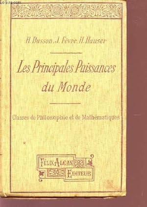 Bild des Verkufers fr LES PRINCIPALES PUISSANCES DU MONDE / CLASSES DE PHILOSOPHIE ET DE MATHEMATIQUES. zum Verkauf von Le-Livre