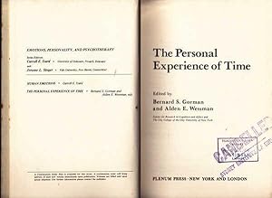 Seller image for The Personal Experience of Time for sale by Goulds Book Arcade, Sydney