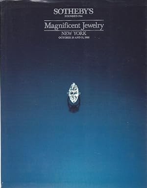 Sotheby's New York Important Jewelery October 20 & 21 1986 SALE 5499.