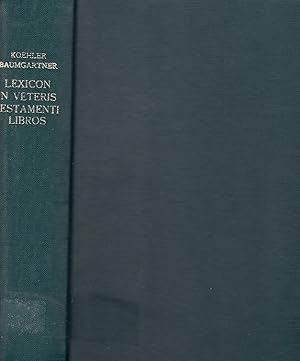 Lexicon in Veteris Testamenti libros : Wörterbuch zum hebräischen Alten Testament in dt. u. engl....