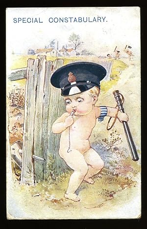 Imagen del vendedor de Comic Colour Illustrated Postcard with the Caption Saying 'Special Constabulary' a la venta por Little Stour Books PBFA Member