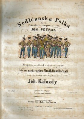 Sedlcanska Polka für das Pianoforte componirt (mit allgemeinem Beifall aufgeführt von der Loczer ...