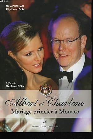 Image du vendeur pour ALBERT ET CHARLENE. MARIAGE PRINCIER A MONACO. mis en vente par Le-Livre