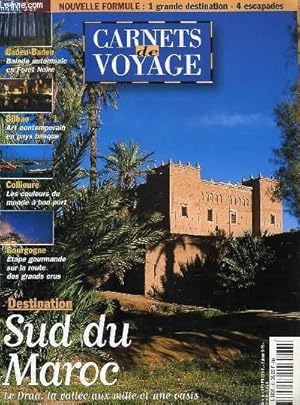 Bild des Verkufers fr CARNETS DE VOYAGE, N 6, SEPT.-OCT. 1998, SUD DU MAROC zum Verkauf von Le-Livre