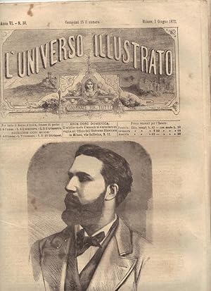 L'Universo Illustrato. Giornale per tutti. Anno VI. N. 36. Milano, 2 giugno 1872