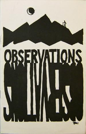 Seller image for Observations Magazine May 1988 for sale by Derringer Books, Member ABAA