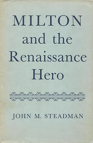 Seller image for Milton And The Renaissance Hero for sale by Kenneth A. Himber