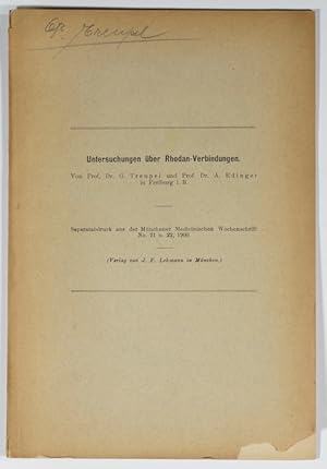 Untersuchungen über Rhodan-Verbindungen (pp.717-720).