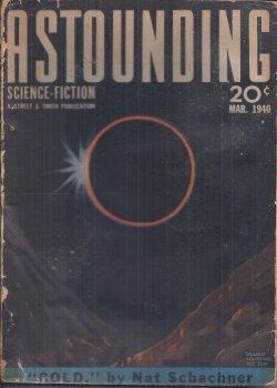 Imagen del vendedor de ASTOUNDING Science Fiction: March, Mar. 1940 ("Revolt in 2100") a la venta por Books from the Crypt
