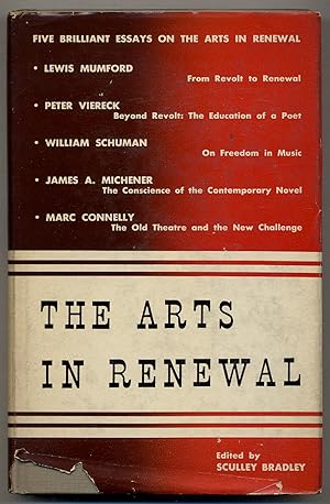 Bild des Verkufers fr The Arts in Renewal zum Verkauf von Between the Covers-Rare Books, Inc. ABAA