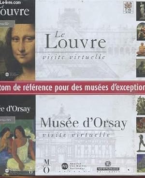 Image du vendeur pour LE LOUVRE VISITE VIRTUELLE AINSI QUE LE MUSEE D'ORSAY mis en vente par Le-Livre