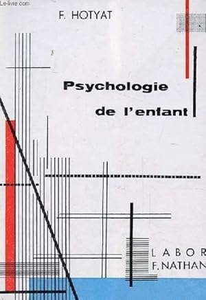 Seller image for PSYCHOLOGIE DE L'ENFANT for sale by Le-Livre