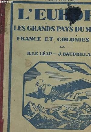 Seller image for L'EUROPE, LES GRANDS PAYS DU MONDE FRANCE ET COLONIES for sale by Le-Livre