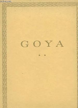 Seller image for GOYA TOME 2 for sale by Le-Livre