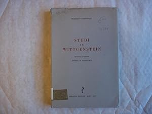 Seller image for Studi Su Wittgenstein. Seconds Edizione. for sale by Carmarthenshire Rare Books