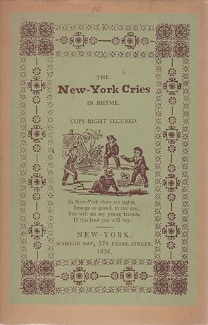 The New-York Cries in Rhyme