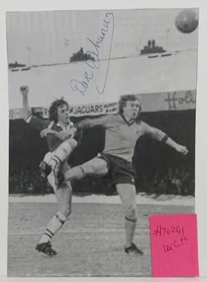 Dave Buchanan Leicester City FC Hand Signed Autograph c1975