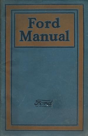 Image du vendeur pour Ford Manual. For Owners and Operators of Ford Cars and Trucks mis en vente par Barter Books Ltd