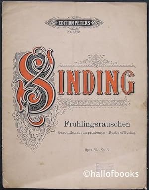 Fruhlingsrauchen (Rustle of Spring) Opus 32, No. 3. For Piano.