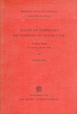 Bild des Verkufers fr Julian of Norwich's. Revelations of divine love zum Verkauf von Libro Co. Italia Srl