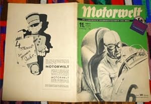 Motorwelt, Die Illustrierte Halbmonatsschrift Des DDAC. Heft 11, 1936, Anfang Juni, 33. Jahrgang