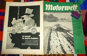 Motorwelt, Die Illustrierte Halbmonatsschrift Des DDAC. 23. Heft, 27. November 1936, 33. Jahrgang