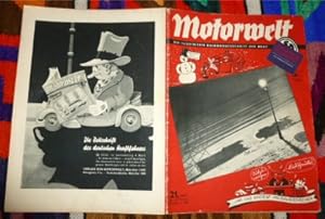 Motorwelt, Die Illustrierte Halbmonatsschrift Des DDAC. 21. Heft, 1936, 33. Jahrgang