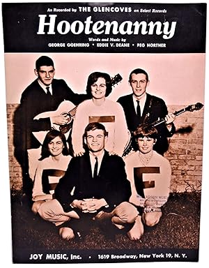 Seller image for Hootenanny As Recorded by THE GLENCOVES sheet music for sale by Rose City Books