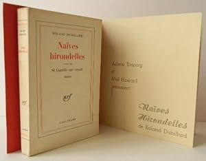 NAIVES HIRONDELLES. Programme de la représentation de Naïves Hirondelles au Théâtre de Poche en 1...