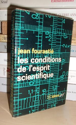 Seller image for LES CONDITIONS DE L'ESPRIT SCIENTIFIQUE for sale by Planet's books