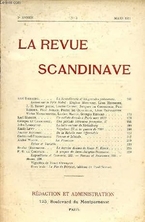 Seller image for LA REVUE SCANDINAVE / 2me ANNEE - N 3 - MARS 1911. for sale by Le-Livre