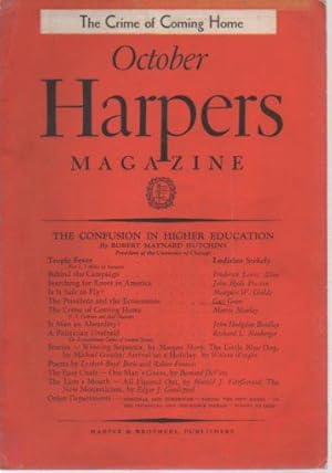 Immagine del venditore per Harpers Magazine, October 1936, No. 1037 venduto da Bookfeathers, LLC