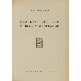 Immagine del venditore per Processo civile e pubblica amministrazione venduto da Libreria Antiquaria Giulio Cesare di Daniele Corradi