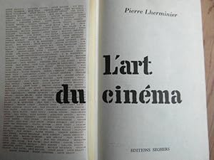 Seller image for L'Art du cinema for sale by Bidonlivre