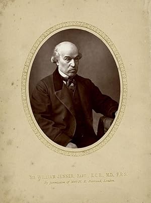 Photograph of Sir William Jenner, Bart., K.C.B., M.D., F.R.S.