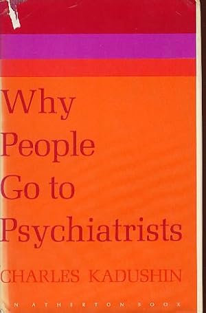 Bild des Verkufers fr Why People Go To Psychatrists. zum Verkauf von Fundus-Online GbR Borkert Schwarz Zerfa