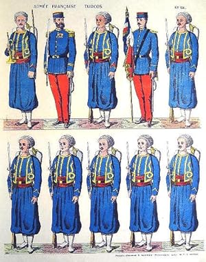 Armée Francaise - Turcos ( Tirailleurs algériens)